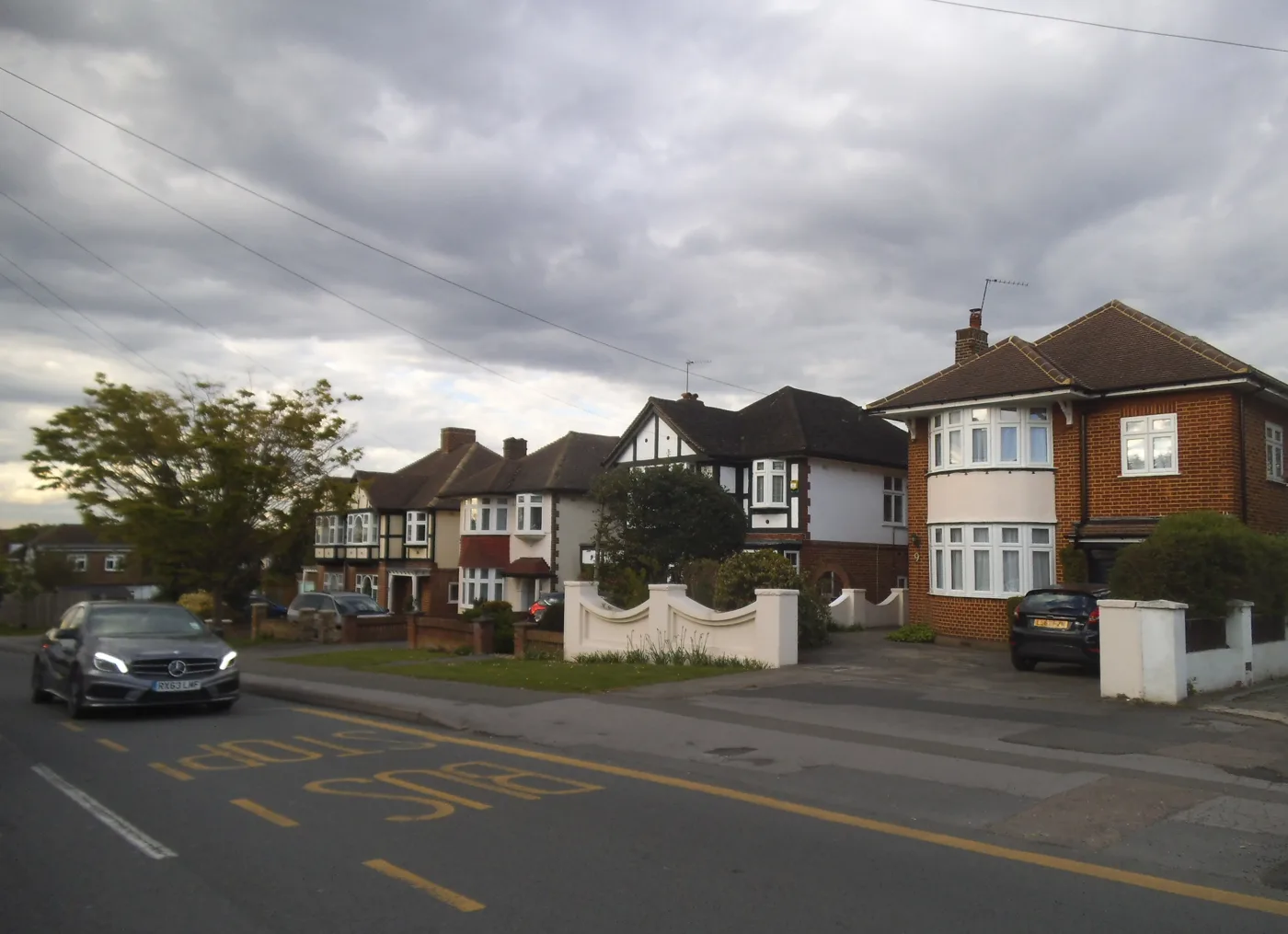 Houses on Windmill Hill, Ruislip. The north of the borough, where more homes have gardens, has the most garden waste subscribers