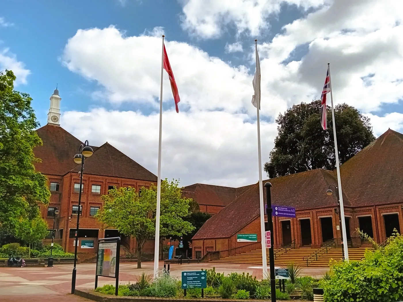 Hillingdon Civic Centre in Uxbridge, where the borough's planning decisions are made